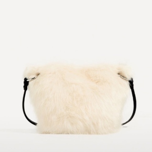 Zara Handbags - NWT Zara Faux Fur Crossbody Bag